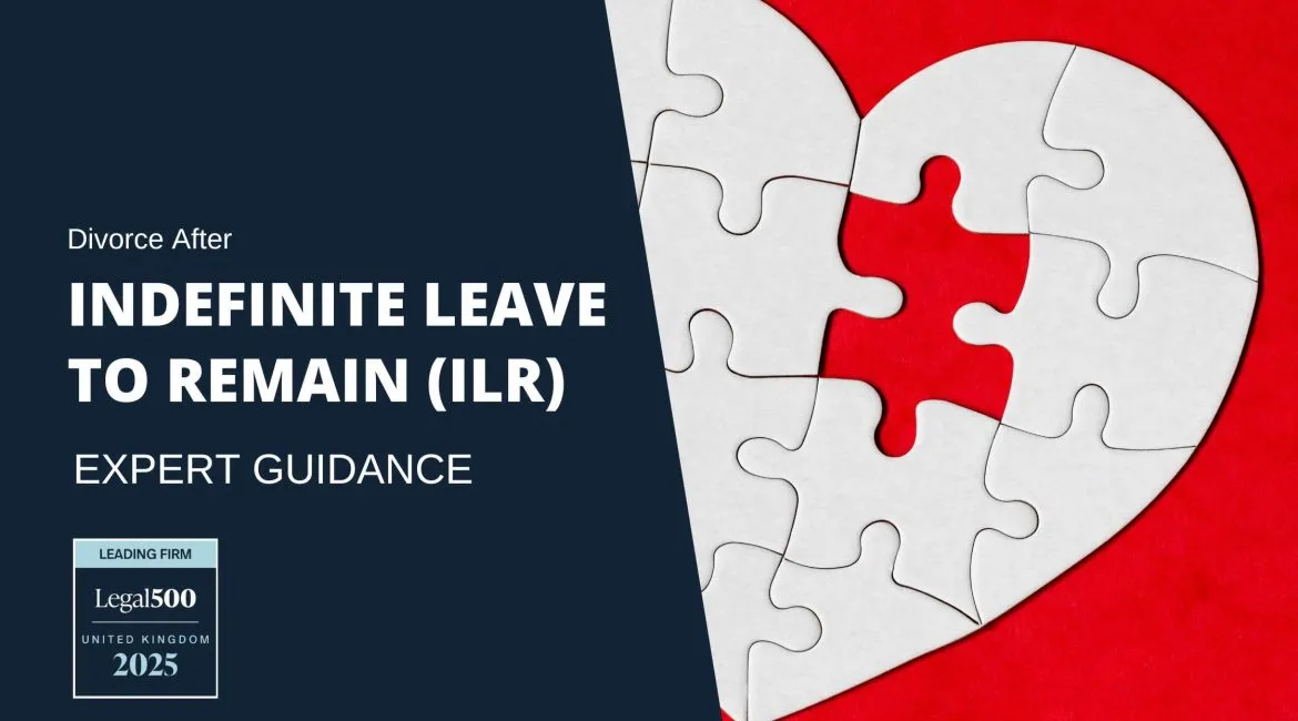 divorce after indefinitie leave to remain