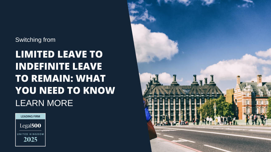 Switching from Limited Leave to Indefinite Leave to Remain